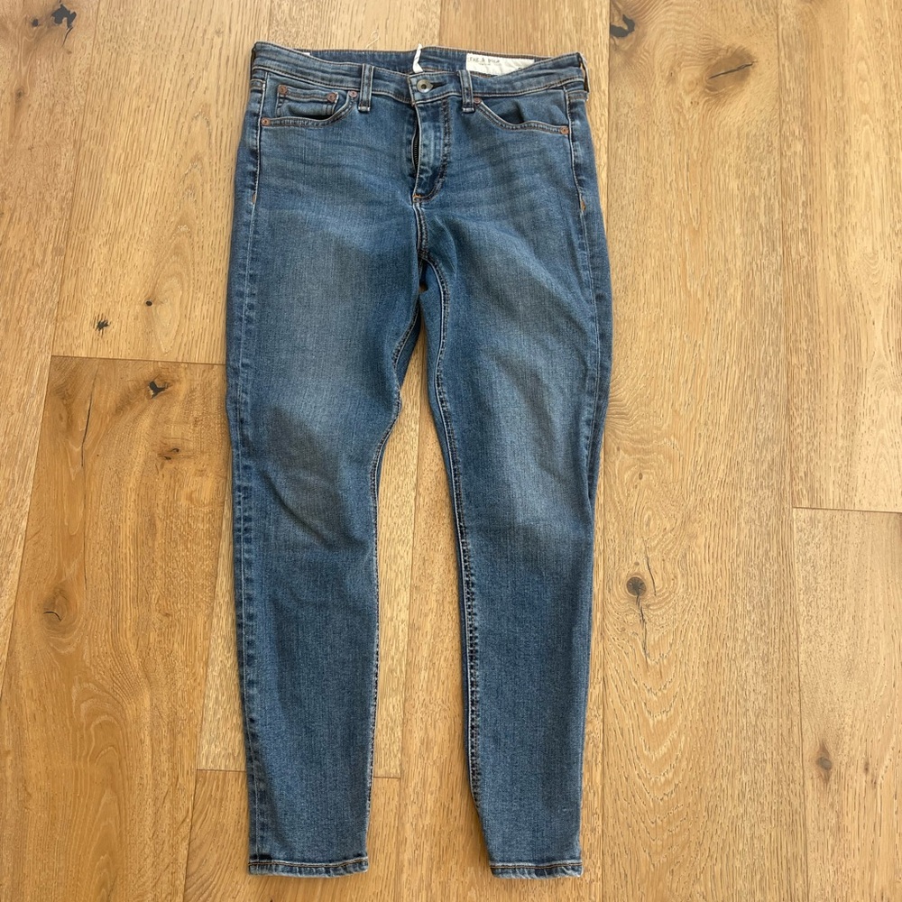 rag and bone cate ankle skinny jeans size 29